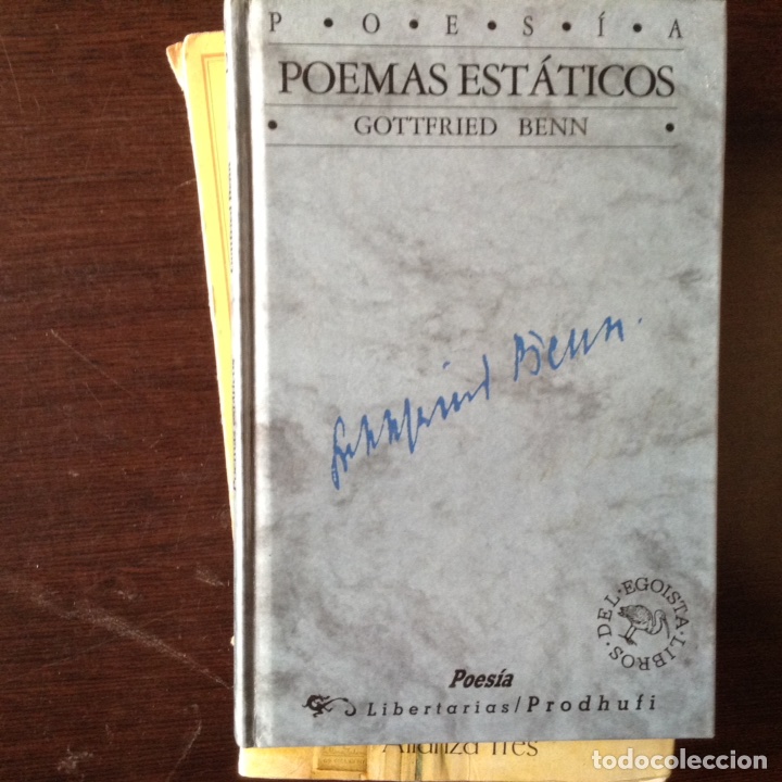Libros de segunda mano: Poemas est&aacute;ticos. Gottfried Benn - Foto 1