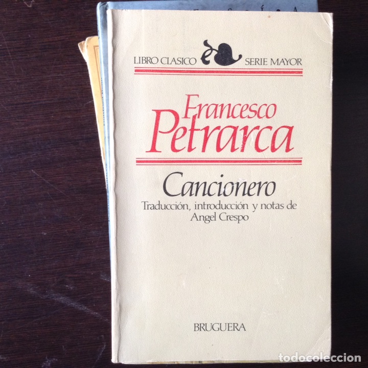 Libros de segunda mano: Cancionero. Francesco Petrarca - Foto 1