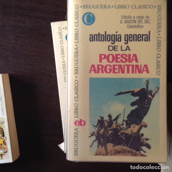 Libros de segunda mano: Antolog&iacute;a general de la poes&iacute;a argentina