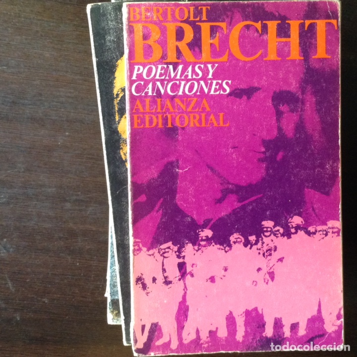 Libros de segunda mano: Poemas y canciones. Bertolt Brecht - Foto 1