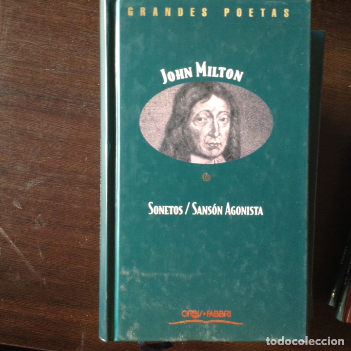 Libros de segunda mano: Sonetos. Sans&oacute;n agonista. John Milton - Foto 1