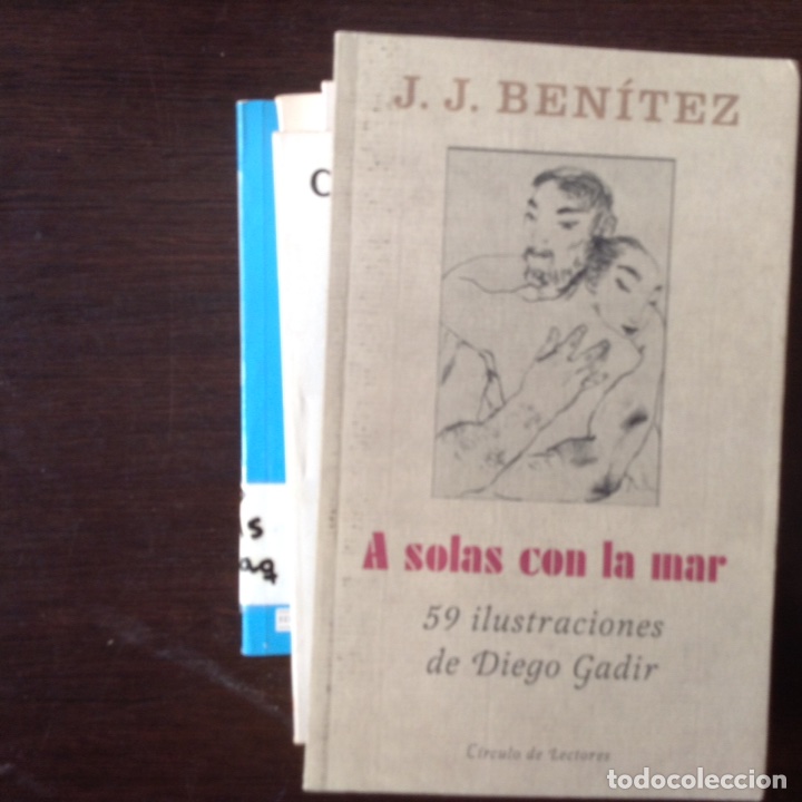 Libros de segunda mano: A solas,con la,mar. J.J. Ben&iacute;tez - Foto 1