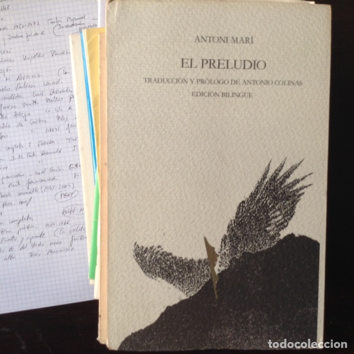 Libros de segunda mano: El,preludio. Antoni Mar&iacute; - Foto 1