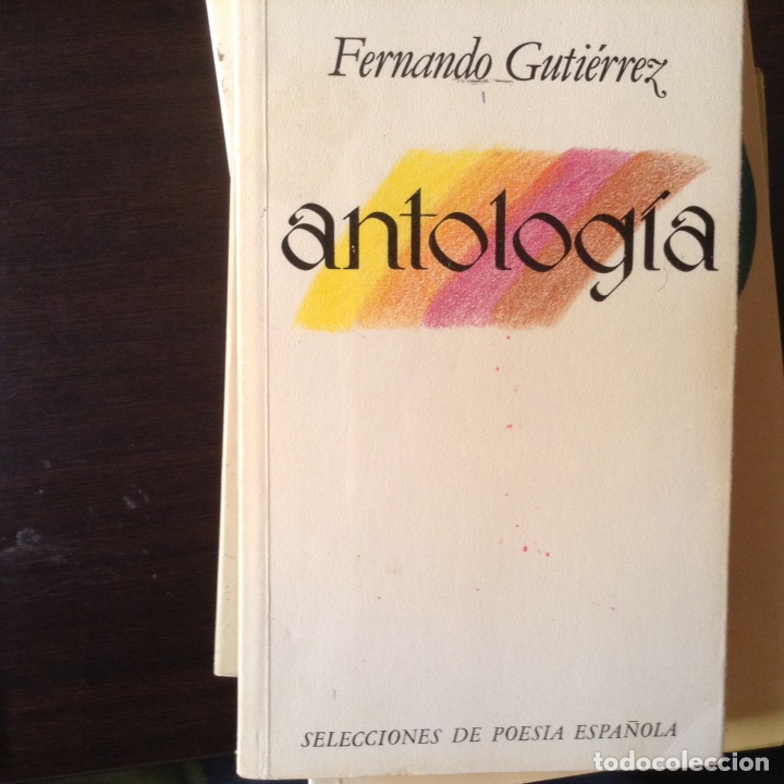Libros de segunda mano: Fernando Guti&eacute;rrez. Antolog&iacute;a - Foto 1