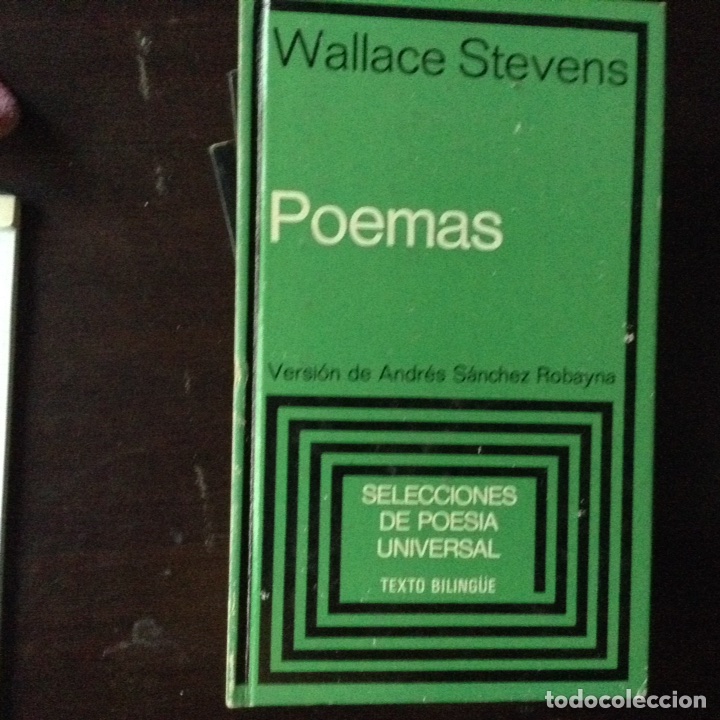Libros de segunda mano: Wallace Stevens. Poemas - Foto 1
