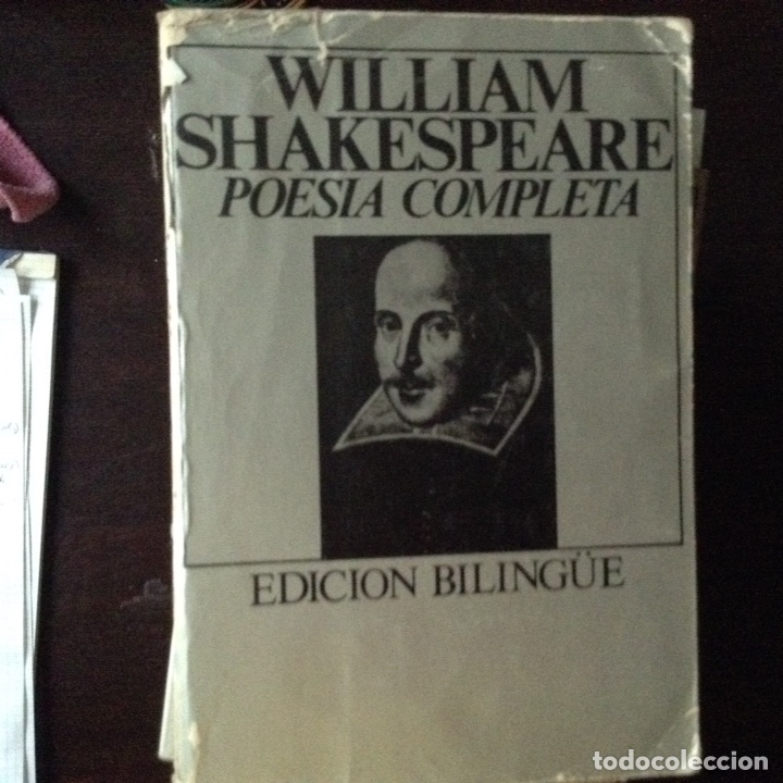 Libros de segunda mano: William Shakespeare. Poes&iacute;a completa . Biling&uuml;e - Foto 1