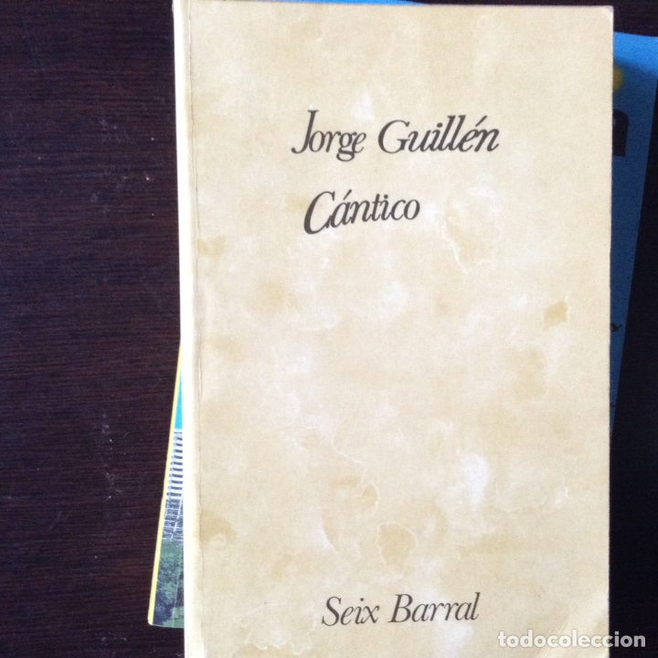 Libros de segunda mano: C&aacute;ntico. Jorge Guill&eacute;n - Foto 1
