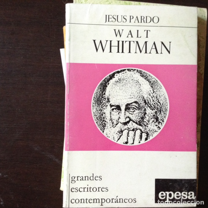 Libros de segunda mano: Walt Whitman. Jes&uacute;s Pardo - Foto 1