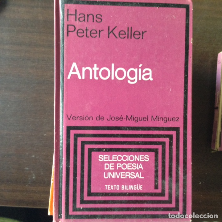 Libros de segunda mano: Hans Peter Keller. Antolog&iacute;a - Foto 1