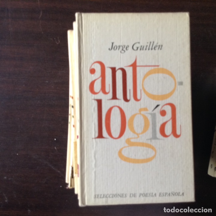 Libros de segunda mano: Jorge Guill&eacute;n. Antolog&iacute;a - Foto 1