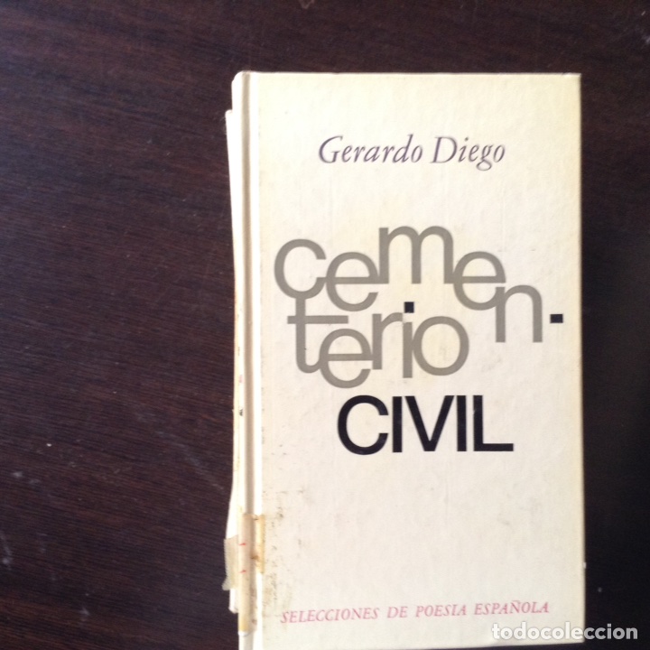 Libros de segunda mano: Cementerio civil. Gerardo Diego - Foto 1