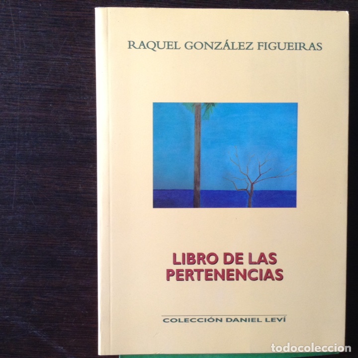 Libros de segunda mano: Libro de las pertenencias. Raquel Gonz&aacute;lez - Foto 1