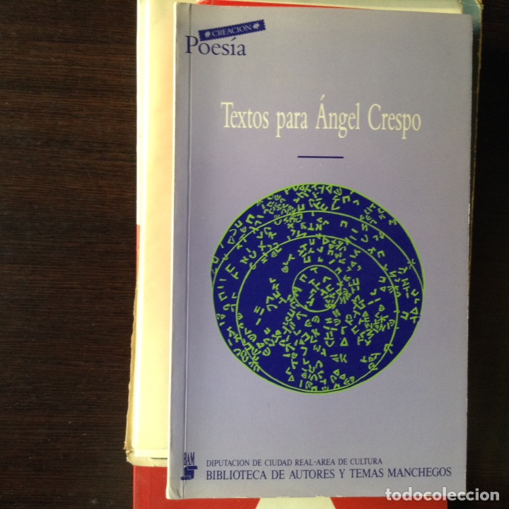 Libros de segunda mano: Textos para &Aacute;ngel Crespo - Foto 1