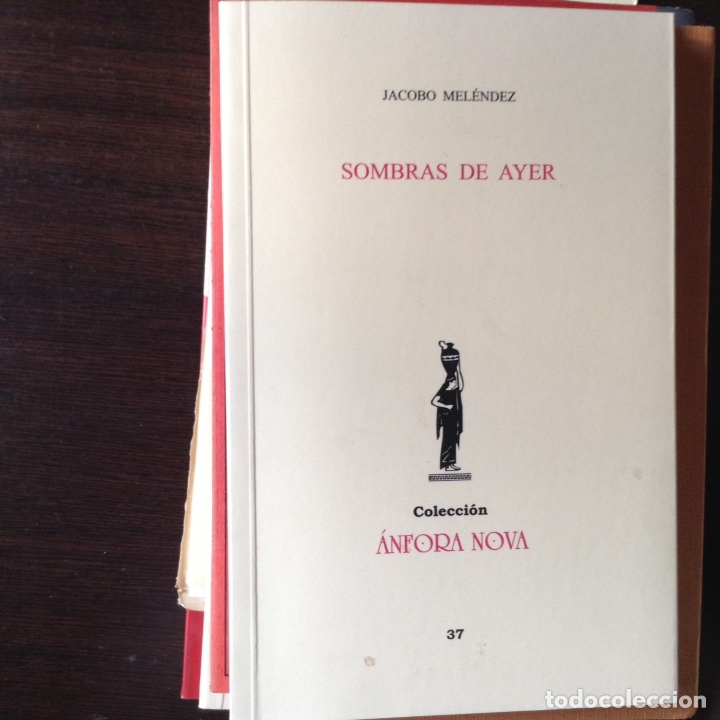 Libros de segunda mano: Sombras de ayer. Jacobo Mel&eacute;ndez - Foto 1