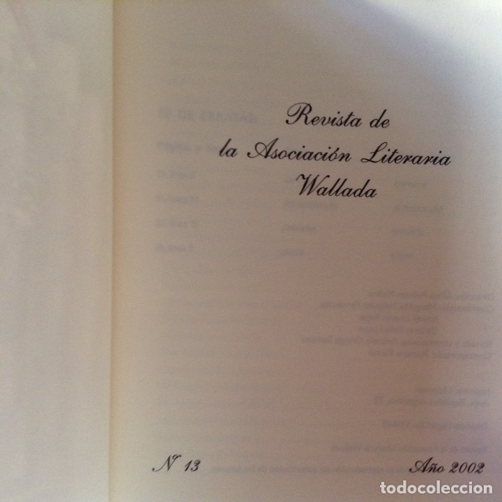Libros de segunda mano: Wallada 13 - Foto 1