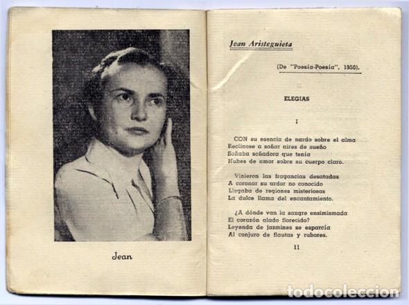 Libros de segunda mano: ARISTEGUIETA, Jean.  Eleg&iacute;as.  1952. - Foto 3