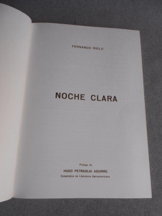 Libros de segunda mano: NOCHE CLARA - Foto 2