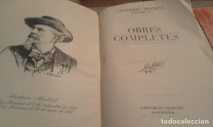 Libros de segunda mano: Obres completes - Frederic Mistral - 1&ordf; edici&oacute; 1958 - Foto 4