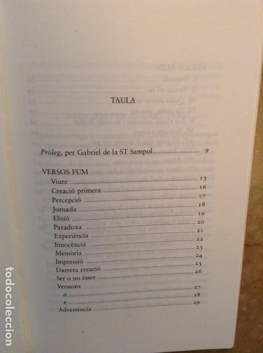 Libros de segunda mano: POEMES A DUES MANS (ANDREU PERIS) - Foto 5