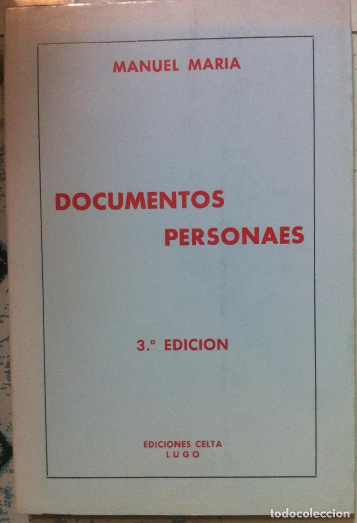 Libros de segunda mano: Manuel Mar&iacute;a. Documentos personaes. 1980 - Foto 1