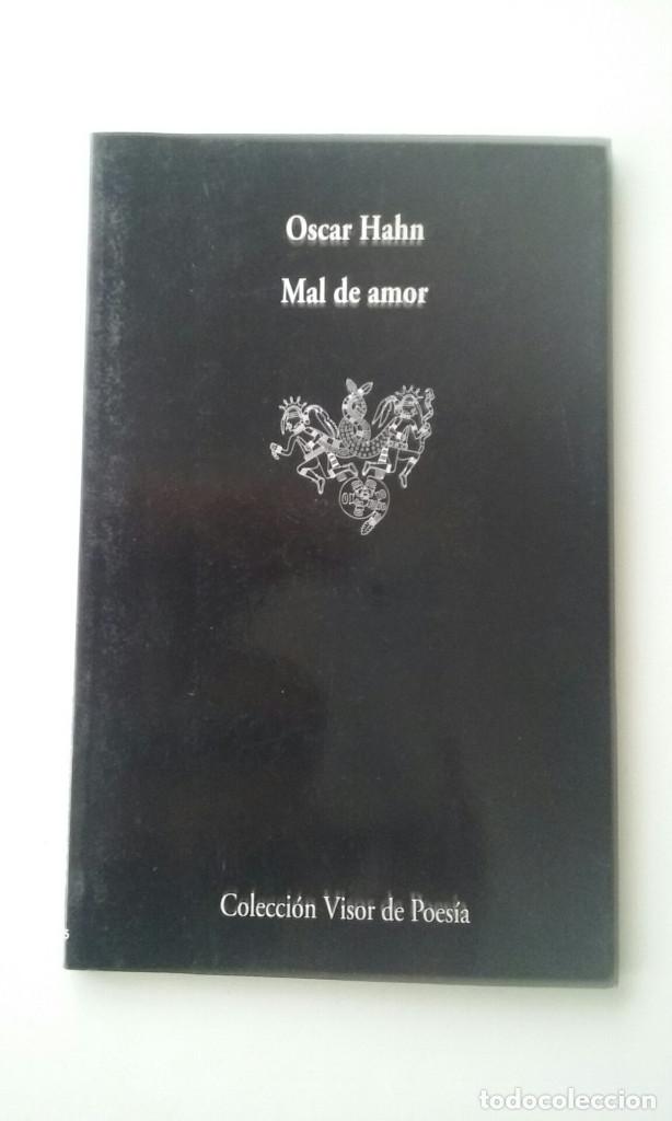 Libros de segunda mano: Mal de amor - Oscar Hahn - Foto 1