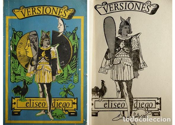 Libros de segunda mano: DIEGO, Eliseo (1920-1994).  Versiones.  1970. - Foto 2
