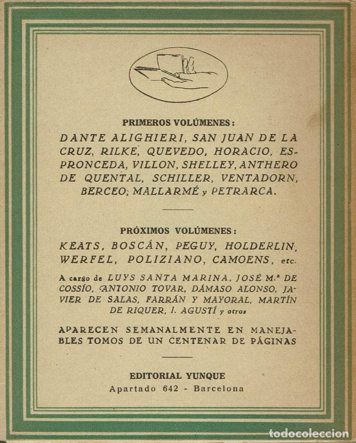 Libros de segunda mano: FRANCISCO PETRARCA. A&Ntilde;O 1940. (1.2) - Foto 2
