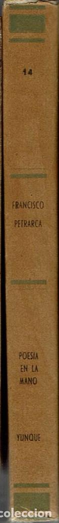 Libros de segunda mano: FRANCISCO PETRARCA. A&Ntilde;O 1940. (1.2) - Foto 3