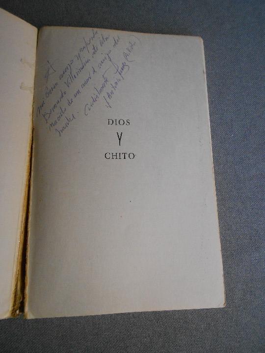 Libros de segunda mano: DIOS Y CHITO - Foto 2