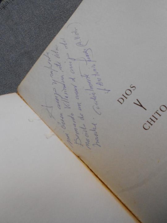 Libros de segunda mano: DIOS Y CHITO - Foto 3