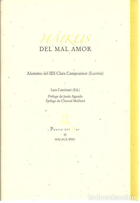 Libros de segunda mano: HAIKUS DEL MAL AMOR. - AA.VV. - Foto 1