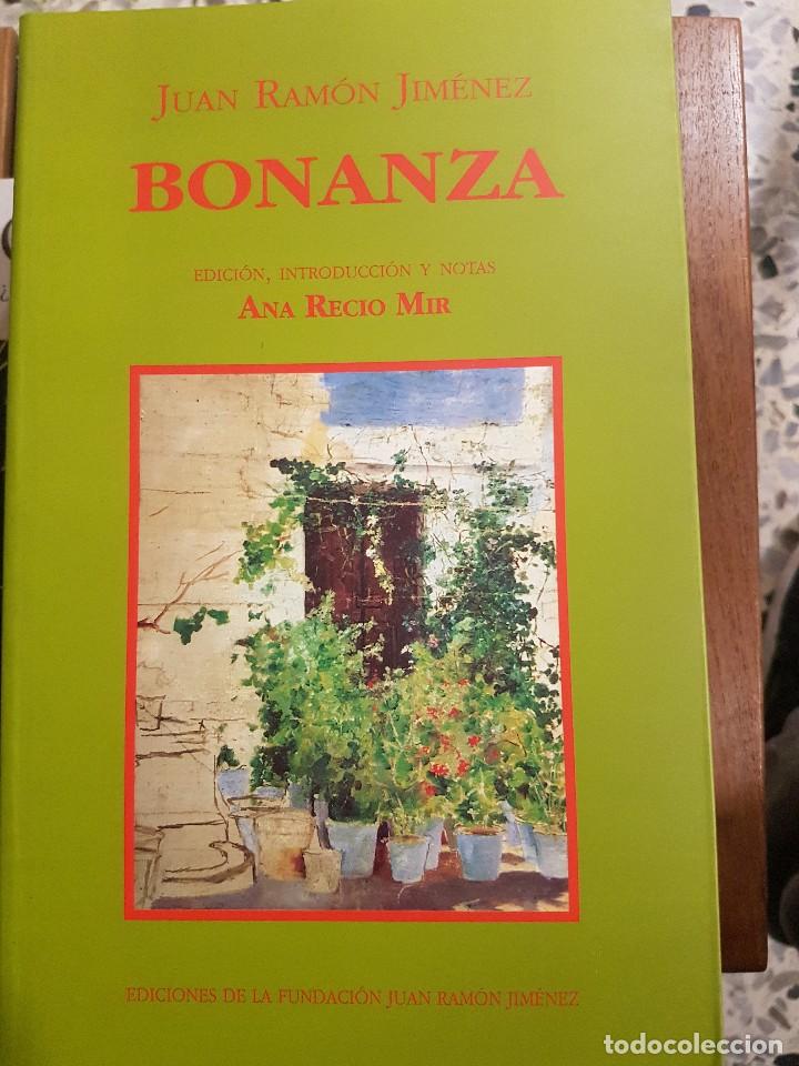 Libros de segunda mano: BONANZA, JUAN RAM&Oacute;N JIM&Eacute;NEZ