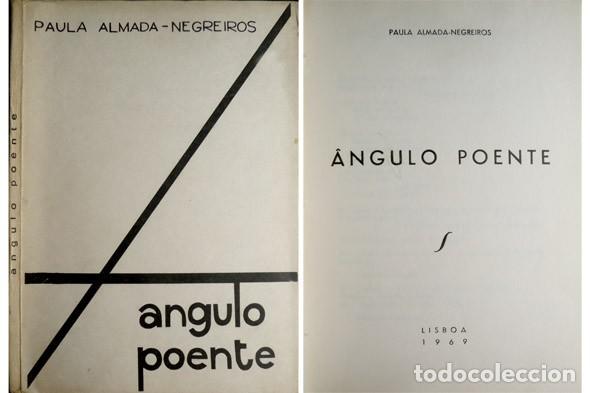 Livres d'occasion: ALMADA-NEGREIROS, Paula.  &Acirc;ngulo poente. Poemas. 1969.