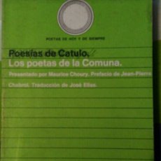 Libros de segunda mano: LOS POETAS DE LA COMUNA. Lote 111918035