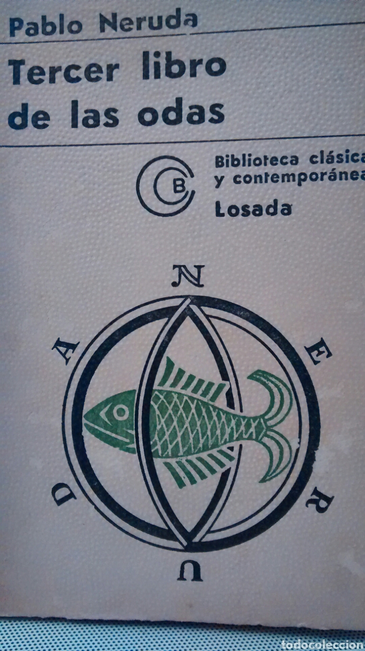 Libros de segunda mano: TERCER LIBRO DE LAS ODAS DE PABLO NERUDA (LOSADA) - Foto 1