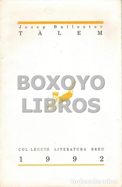 Libros de segunda mano: BALLESTER, Josep. T&agrave;lem - Foto 1