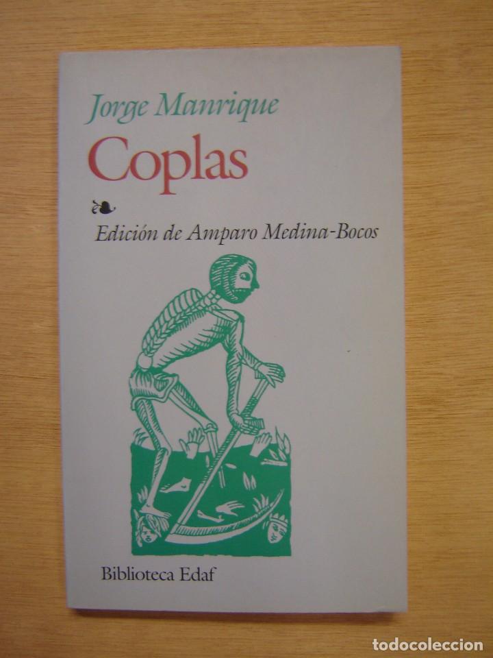 Libros de segunda mano: Coplas - Jorge Manrique - Foto 1