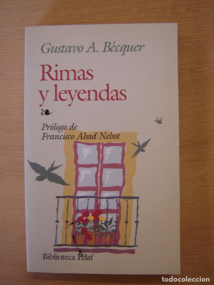 Libros de segunda mano: Rimas y leyendas - Gustavo A. B&eacute;cquer - Foto 1