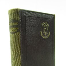 Libros de segunda mano: RUBÉN DARÍO, OBRAS POÉTICAS COMPLETAS, 1945, ED. AGUILAR, MADRID. 10X14CM. Lote 118143867