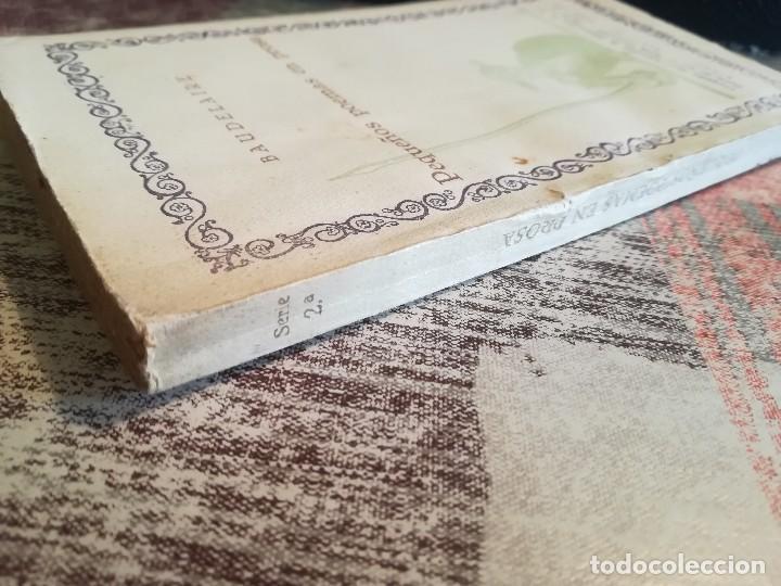 Libros de segunda mano: Peque&ntilde;os poemas en prosa - Baudelaire - Foto 7