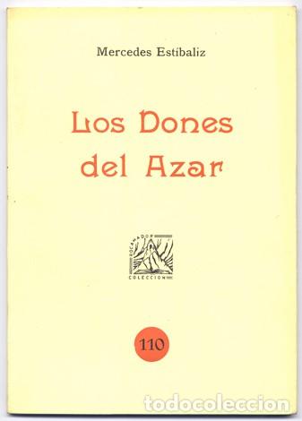 Libros de segunda mano: ESTIBALIZ, Mercedes G&oacute;mez.  Los dones del azar. Poemas. 1989.
