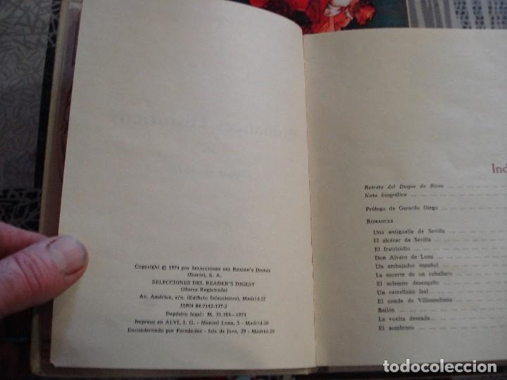 Libros de segunda mano: ROMANCES HISTORICOS DUQUE DE RIVAS 1974 - Foto 2