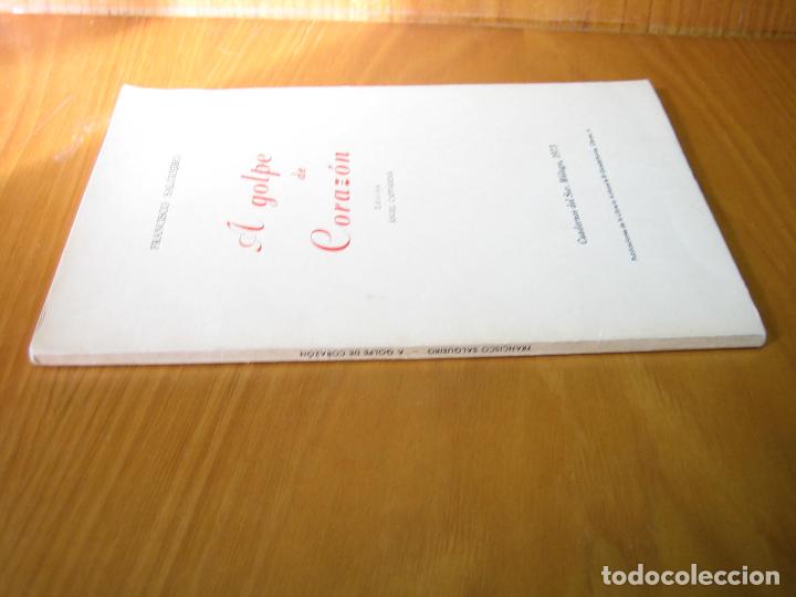 Libros de segunda mano: 1. A golpe de Coraz&oacute;n. Francisco Salgueiro 1973 - Foto 3