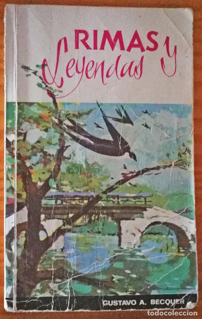 Libros de segunda mano: Rimas y Leyendas - Gustavo A Becquer - Foto 1
