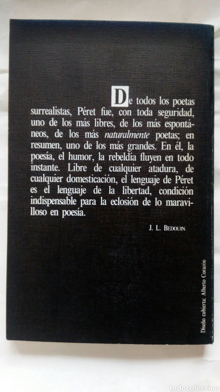 Libros de segunda mano: El gran juego. Benjam&iacute;n P&eacute;ret. - Foto 2