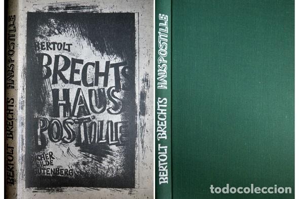 Libros de segunda mano: BRECHT, Bertolt.  Hauspostille.  1973. - Foto 1