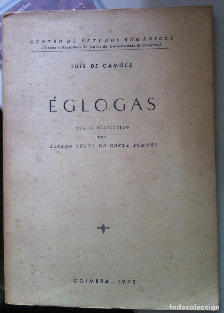 Libros de segunda mano: Lu&iacute;s de Cam&otilde;es. &Eacute;glogas. 1973 - Foto 1