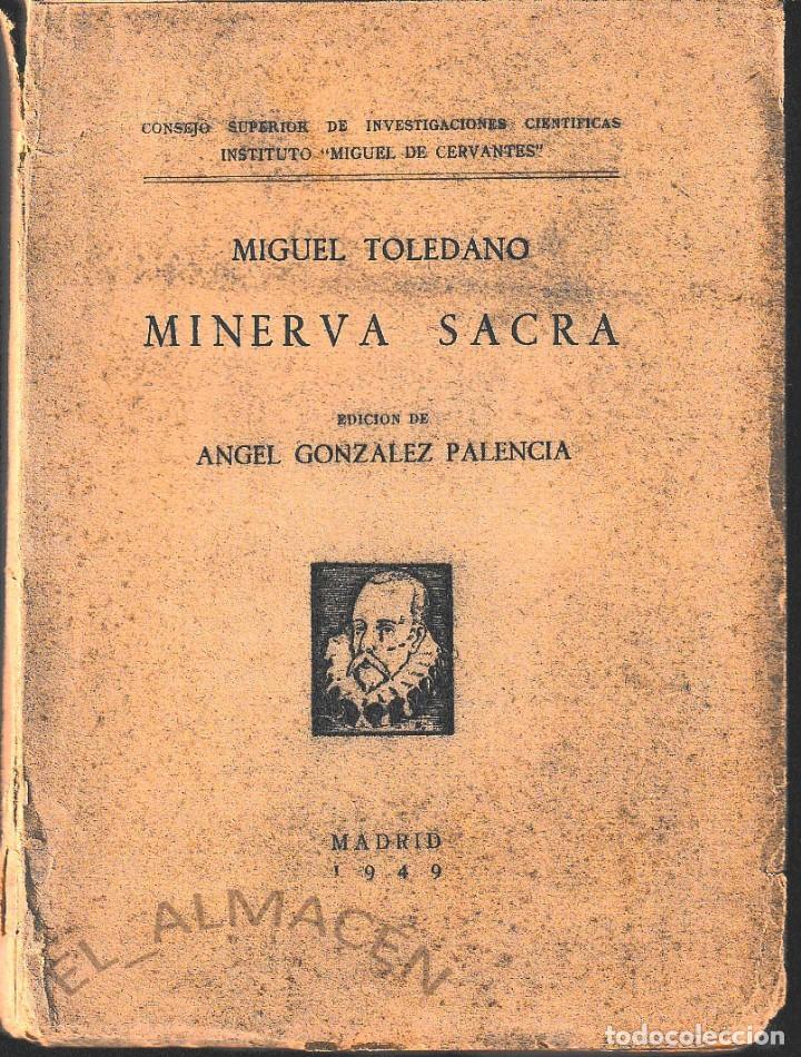 Libros de segunda mano: MINERVA SACRA (MIGUEL TOLEDANO 1949) SIN USAR - Foto 1
