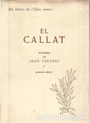 Gebrauchte B&uuml;cher: El callat. Poemes de Joan Vinyoli - VINYOLI, JOAN