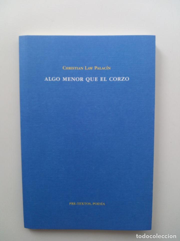 Gebrauchte B&uuml;cher: ALGO MENOR QUE EL CORZO - CHRISTIAN LAW PALACIN